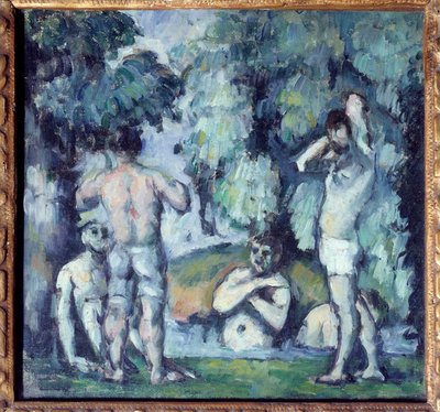 Le cinque bagnanti da Paul Cézanne