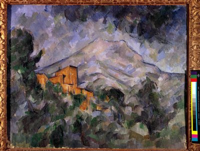 La Montagna Santa Vittoria e il Castello Nero da Paul Cézanne
