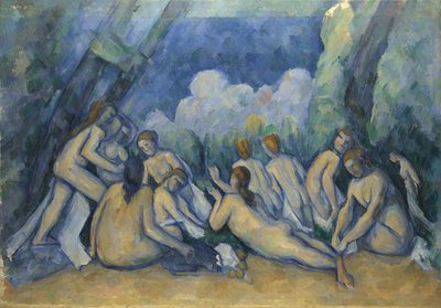 Le grandi bagnanti da Paul Cézanne