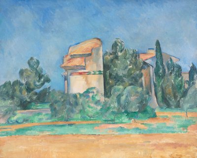 La torre dei piccioni a Bellevue da Paul Cézanne