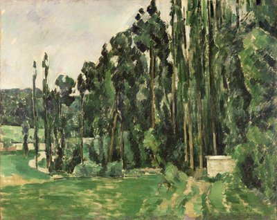 I pioppi, c.1879-82 da Paul Cézanne