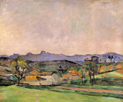 La cresta della stella con il picco del re, c.1878-79 da Paul Cézanne