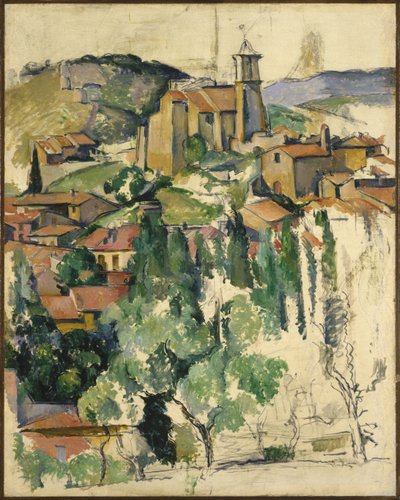 Il villaggio di Gardanne da Paul Cézanne
