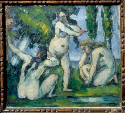 Tre bagnanti da Paul Cézanne