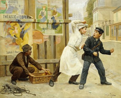 La Diversione da Paul Charles Chocarne Moreau