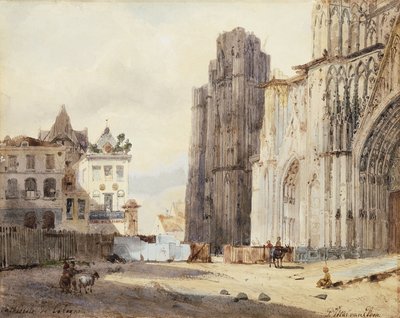 Cattedrale di Colonia da Paul Constantin Dominique Tetar van Elven