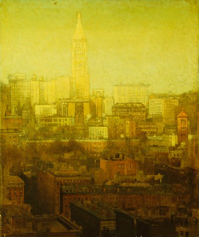 Veduta di New York da Paul Cornoyer