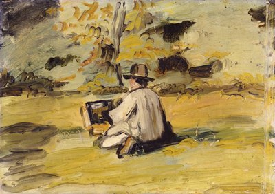 Un pittore al lavoro da Paul Cézanne