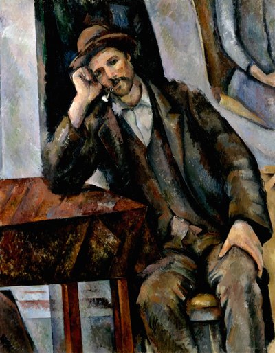 Un fumatore, 1890-1892 da Paul Cézanne
