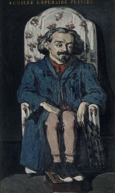 Achille Emperaire, 1867-1868 da Paul Cézanne