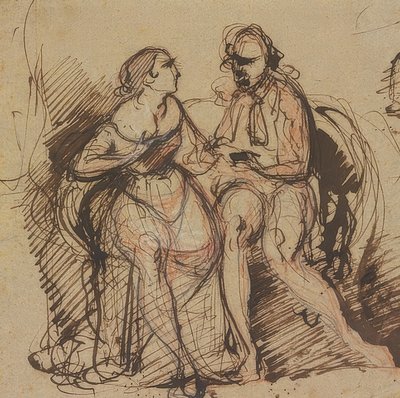 Pausa da ballo da Paul Cézanne