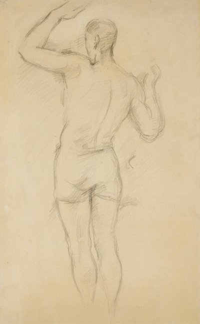 Bagnante in piedi da Paul Cézanne