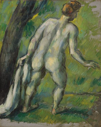 Bagnante, visto da dietro da Paul Cézanne