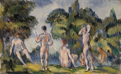 Bagnanti, 1890-94 da Paul Cézanne