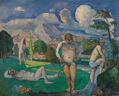 Bagnanti a riposo da Paul Cézanne
