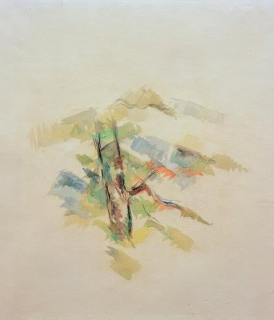 Studio di albero da Paul Cézanne