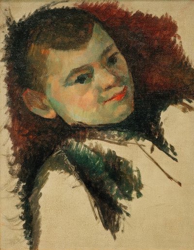 Ritratto di Paul Cézanne jun. da Paul Cézanne