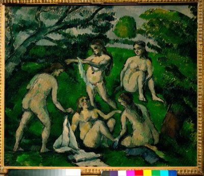 Cinque bagnanti da Paul Cézanne