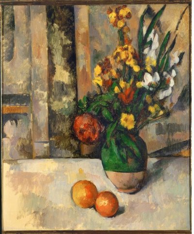 Vaso con mele da Paul Cézanne
