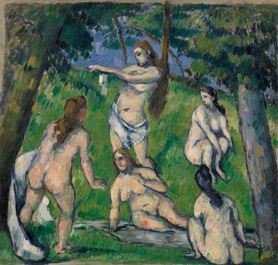 Cinque bagnanti da Paul Cézanne