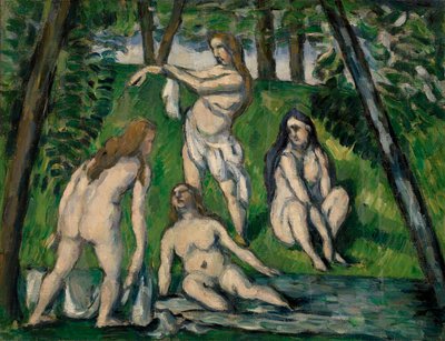 Quattro bagnanti da Paul Cézanne