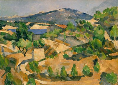 Francese: Le Barrage de François Zola Diga di François Zola da Paul Cézanne