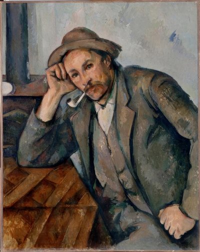 Fumatore appoggiato da Paul Cézanne