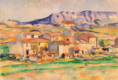 Borgo di Payennet, vicino a Gardanne da Paul Cézanne