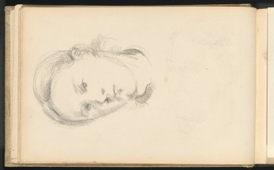 Testa di una giovane donna da Paul Cézanne