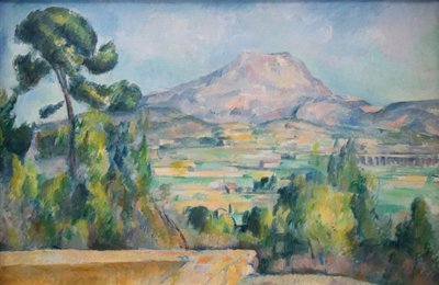 La montagna Sainte-Victoire da Paul Cézanne