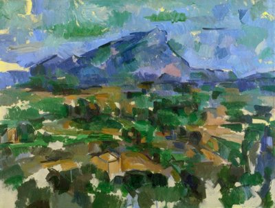 La Montagna Sainte-Victoire da Paul Cézanne