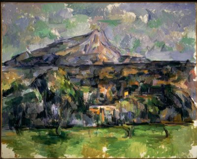 La Montagna Sainte-Victoire da Paul Cézanne