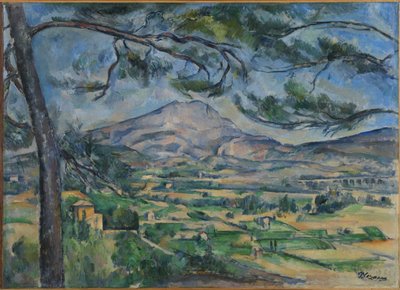 La Montagne Sainte-Victoire au grand pin da Paul Cézanne