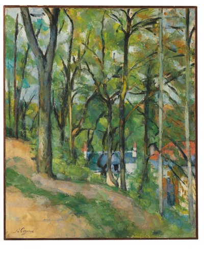 La côte Saint-Denis a Pontoise, c.1877 da Paul Cézanne