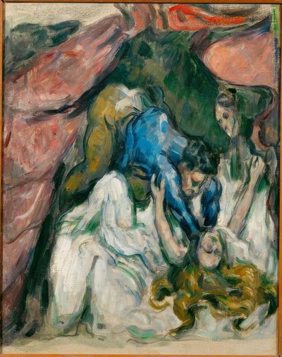 La donna strangolata da Paul Cézanne