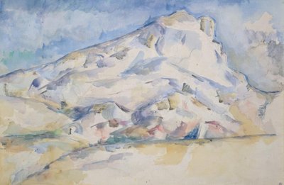 La montagna Sainte Victoire da Paul Cézanne