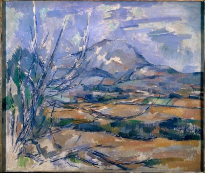 La montagna Sainte Victoire da Paul Cézanne