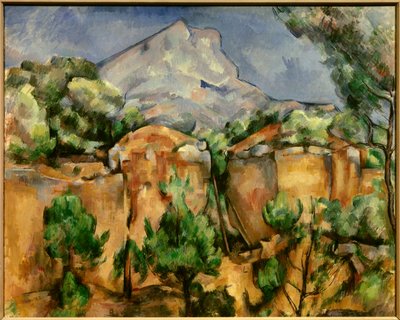 La montagne Sainte Victoire (Paul Cezanne, 1897) da Paul Cézanne