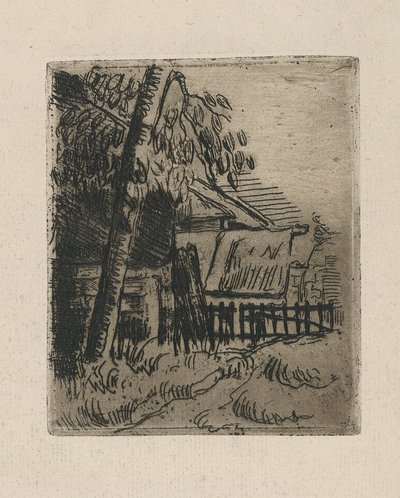 Paesaggio a Auvers da Paul Cézanne