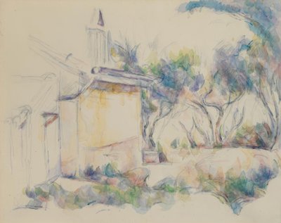 Il capanno di Jourdan da Paul Cézanne
