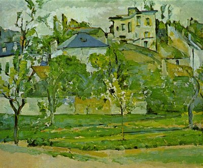 Le Jardin de Maubuisson, Pontoise da Paul Cézanne