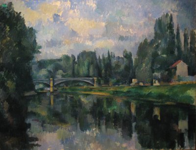 Il ponte sulla Marna a Créteil da Paul Cézanne