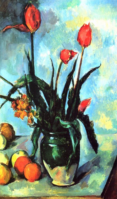 Vaso di tulipani da Paul Cézanne