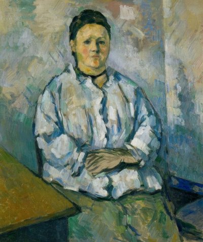 Madame Cézanne seduta da Paul Cézanne
