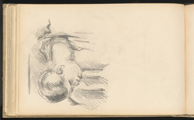 Uomo Piegato in Avanti da Paul Cézanne