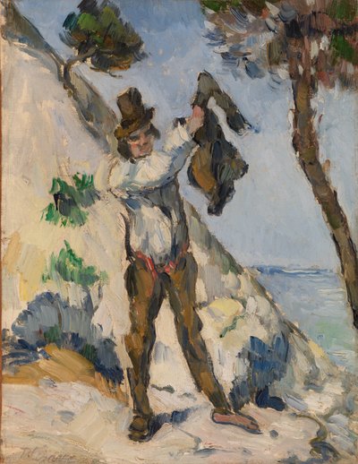 Uomo con giacca da Paul Cézanne