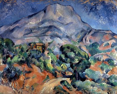 Mont Sainte-Victoire, 1896-1898 da Paul Cézanne