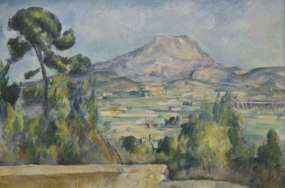 Montagna Sainte-Victoire, c. 1890 da Paul Cézanne