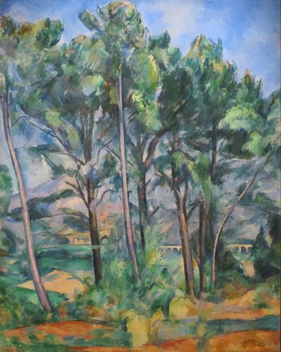 Montagne Sainte-Victoire e il viadotto di Valcros da Paul Cézanne