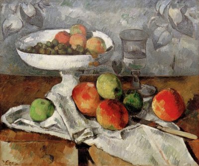 Natura morta con fruttiera da Paul Cézanne